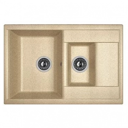 Кухонная мойка Dr. Gans "Астра 760К" (Белый, Дюна, Латте, Серый, Терра, Терракота, Черный)
