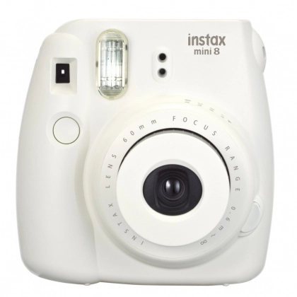 INSTAX mini 8 (White) &ndash; bir lahzada chiquvchi suratlar uchun fotokamera