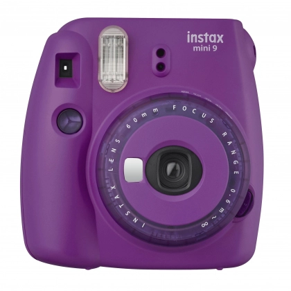 INSTAX mini 9 (Purple) – bir lahzada chiquvchi suratlar uchun fotokamera