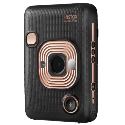 INSTAX mini Liplay (Black) – bir lahzada chiquvchi suratlar uchun fotokamera
