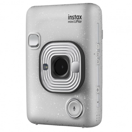 INSTAX mini Liplay (White) – bir lahzada chiquvchi suratlar uchun fotokamera