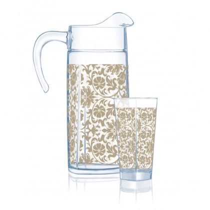 Кувшин со стаканами Luminarc Karma 1+7