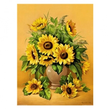 "Kungaboqarlar" 50x40 sm Y5272 &ndash; raqamlar bo&lsquo;yicha bo&lsquo;yaluvchi surat