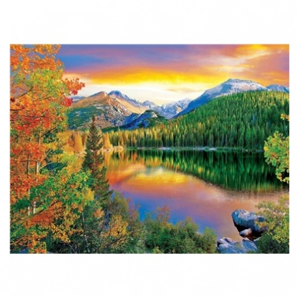 "Ayiq ko&lsquo;li. Estes Park" 50x40 sm Y5740 &ndash; raqamlar bo&lsquo;yicha bo&lsquo;yaluvchi surat