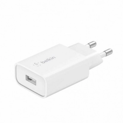Belkin SINGLE USB-A WALL CHARGER, 18W (WCA001VFWH) tarmoq quvvatlagichi