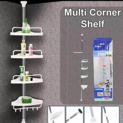 Угловая полка для ванной комнаты 320 см