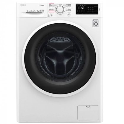 LG F-2J6HG0W (quritish+bug‘+Smart Diagnosis) 7 Kg kir yuvish mashinasi