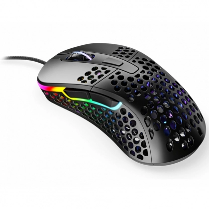 Мышь Xtrfy M4 RGB Black - фото №1 Мышь Xtrfy M4 RGB Black