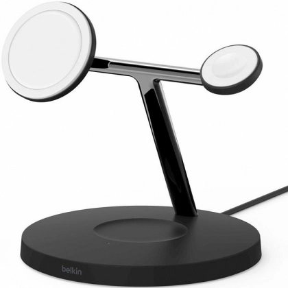 Belkin MagSafe 3-in-1 Wireless Charger WIZ009vfBK simsiz quvvatlagichi