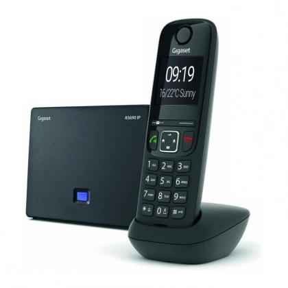 Gigaset AS690 IP RUS BLACK radiotelefoni