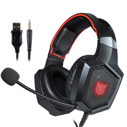 Наушники Onikuma K8 Black RGB