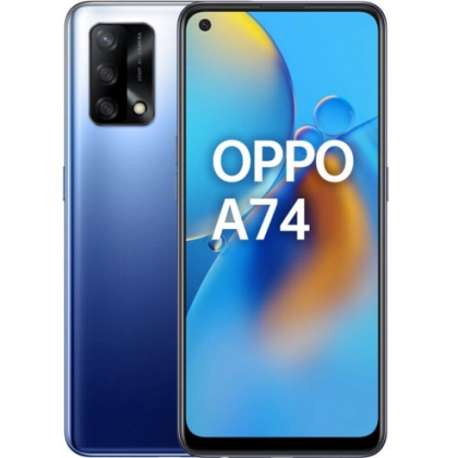 OPPO A74 4/128GB Blue smartfoni