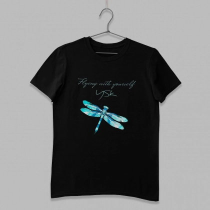 Футболка YSK 31114 (Black, Blue, White)