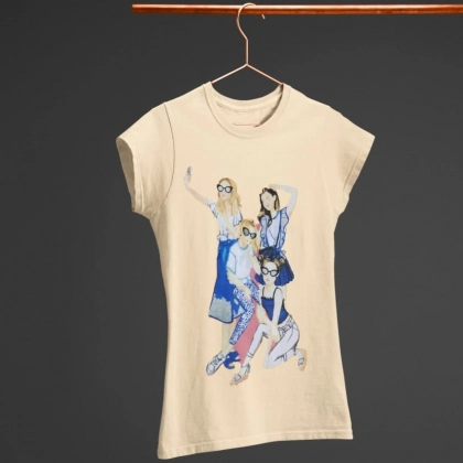 YSK 21111 (Pink, Yellow, Green, White) bolalar futbolkasi