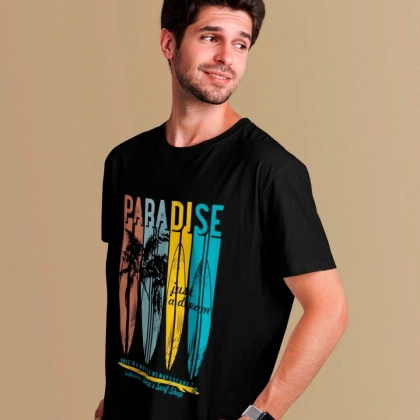 Футболка YSK 1106 (Black, White)