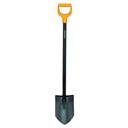 Лопата штыковая FISKARS Solid Spade Pointed (1003455) - фото №1 Лопата штыковая FISKARS Solid Spade Pointed (1003455)