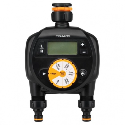 FISKARS 1054792 – ikkita hududga suv berish taymeri - rasm №1 FISKARS 1054792 – ikkita hududga suv berish taymeri