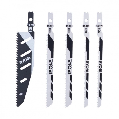 Набор полотен для лобзика Ryobi RAK05JSBFC (5132002697)
