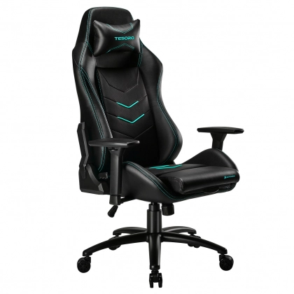 Игровое кресло Tesoro Alphaeon S3 TS-F720 (Cyan Blue)