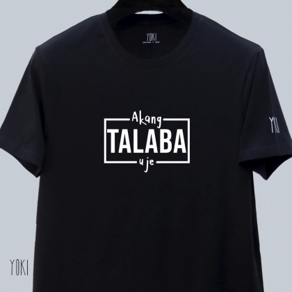 Футболка YOKI "Akang talaba uje" Black
