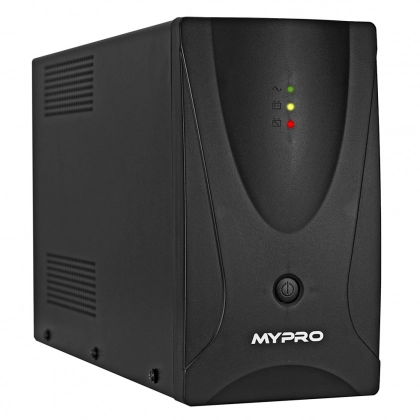 Источник бесперебойного питания UPS MyPro MP2200-2000VA 2x12V/9Ah