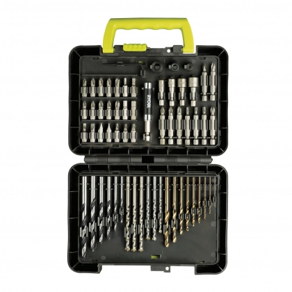 Набор сверл и бит 60 предметов Ryobi RAK60DDF (5132002248)