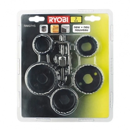 Набор пильных коронок Ryobi RAK07HS (5132002548)