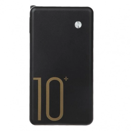 Azeada Creative Series PD-P64 10000 mAh (Black) tashqi akkumulyatori