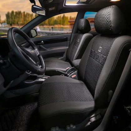 Авточехол Cardinar для Lacetti 3. Magnato Nova, Чёрный