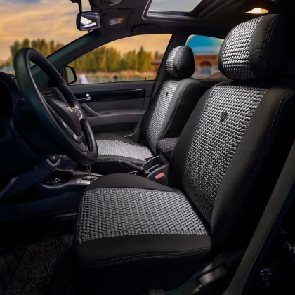 Авточехол Cardinar для Cobalt. Alfa, Серый