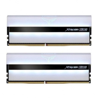 Оперативная память Team Group XTREEM ARGB DDR4 32GB (2x16GB) 3200Mhz (White)