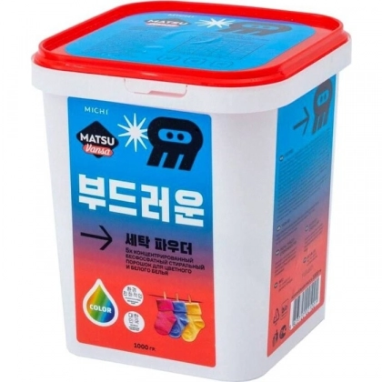 Концентрированный бесфосфатный стиральный порошок Matsu Vansa 5-x (1 кг)