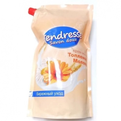 Tendresse (sut hidli, doy-pak 1l) suyuq sovuni - rasm №1 Tendresse (sut hidli, doy-pak 1l) suyuq sovuni
