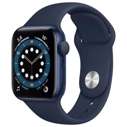 Apple Watch Series 6 GPS 40mm Blue, Black, Silver, Gold, Red smart-soati - rasm №1 Apple Watch Series 6 GPS 40mm Blue, Black, Silver, Gold, Red smart-soati