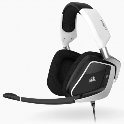 Компьютерные наушники Corsair Gaming VOID RGB Elite (White)
