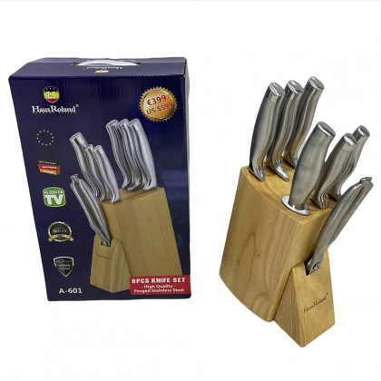 Haus Roland (po‘lat) 8 buyumli pichoqlar to‘plami