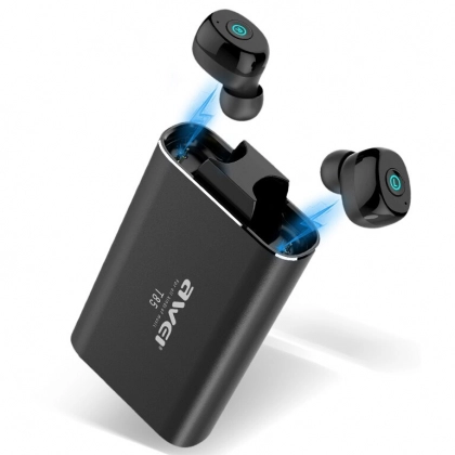 Беспроводные наушники 2в1 Awei T85 Black