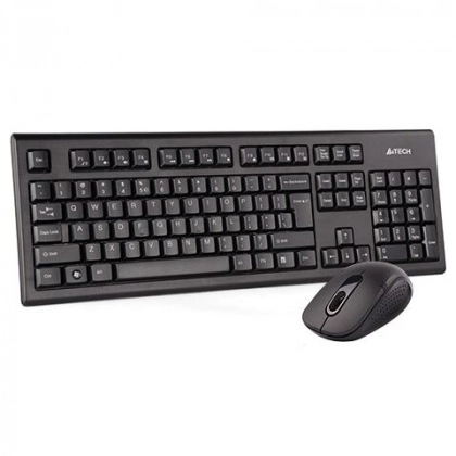 Клавиатура и мышь A4Tech 7100N Black USB