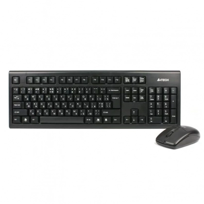Клавиатура и мышь A4Tech 3100N Black USB