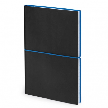 Блокнот A5 Hi!dea Bloger 53396 (Black-Blue)