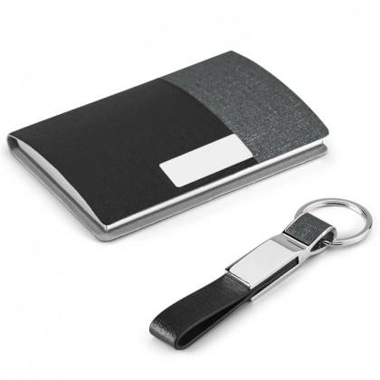 Набор с визитницой и брелком для ключей Hi!dea Travolta 93314