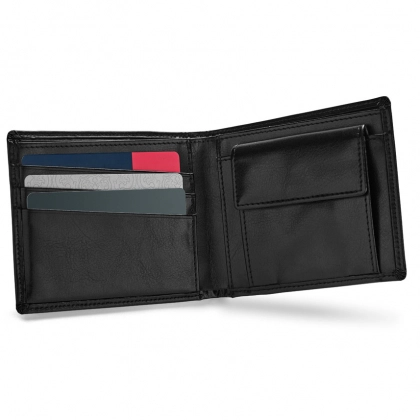 Бумажник из кожи Affleck 93317 (Black)