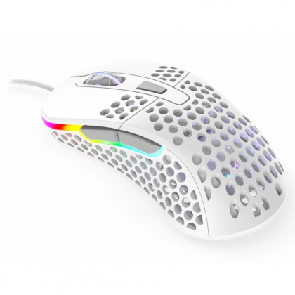 Xtrfy M4 RGB White sichqonchasi