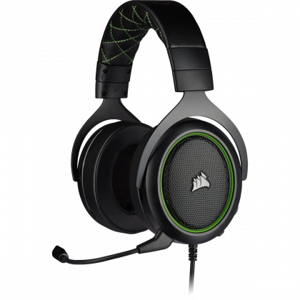 Компьютерные наушники Corsair HS50 Pro Stereo Gaming Headset (Green)