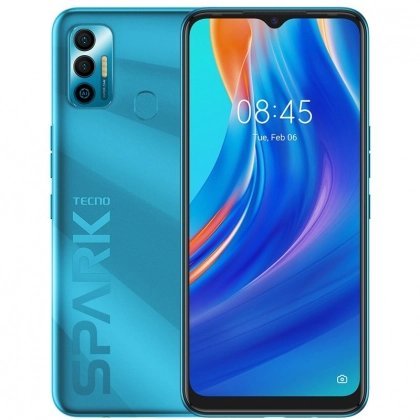 Смартфон TECNO Spark 7 4/64GB (Morpheus blue)