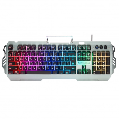 Defender Renegade GK-640DL RU RGB Black USB klaviaturasi