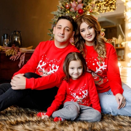 Свитшот Ertex "Рудольф" Красный (S-XXL)