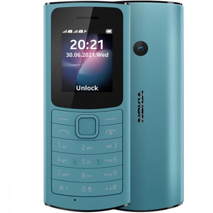 Nokia 110 Dual Sim (2021) 4G Aqua telefoni