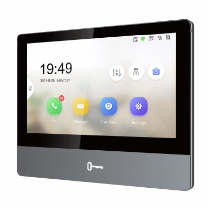Видеодомофон Hikvision DS-KH8350-WTE1 - фото №1 Видеодомофон Hikvision DS-KH8350-WTE1