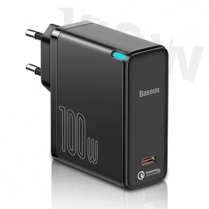 Зарядное устройство Baseus GaN2 100W (Black) - фото №1 Зарядное устройство Baseus GaN2 100W (Black)